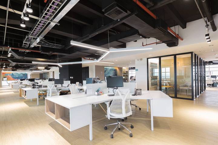 寫字樓裝修設計案例效果圖